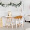 Artificial Hanging Eucalyptus Wall Decor with LED String Lights - Boho Farmhouse Greenery for Bedroom, Bathroom, Nursery & Office - Realistic Faux Vine Wall Hanging